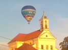 Balon nad kostelem 2011.